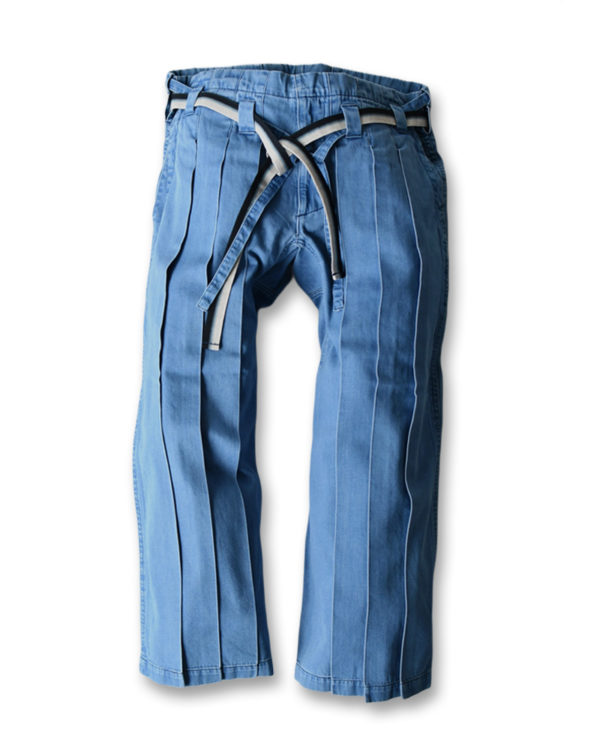 Yoshiyuki / Samurai Pants #9 "Five-year Wash" [indigo]