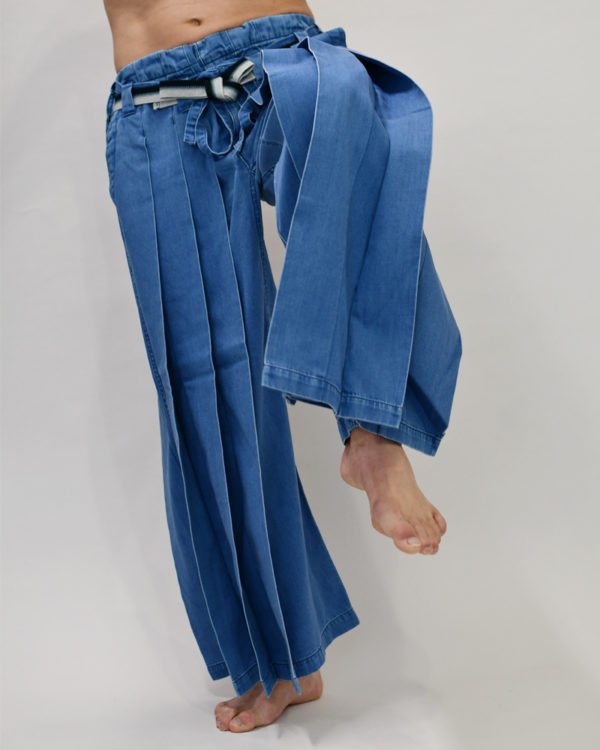 Yoshiyuki / Samurai Pants #9 "Five-year Wash" [indigo]