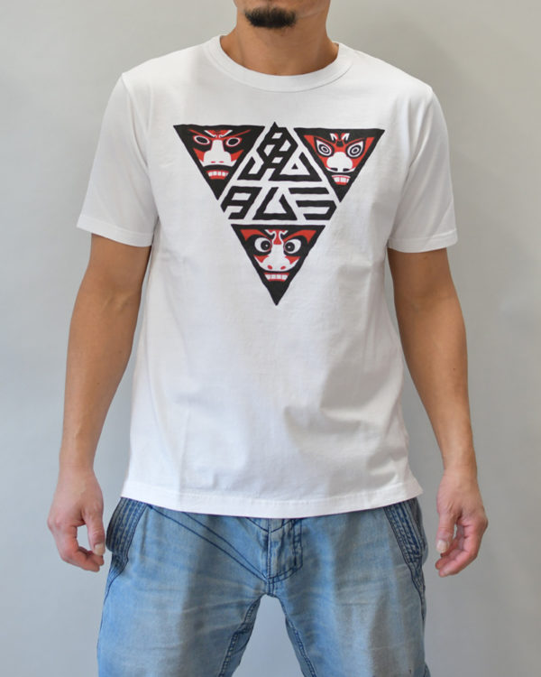 Yoshiyuki / T-shirt #84 "ONITAMURA2"  [white]