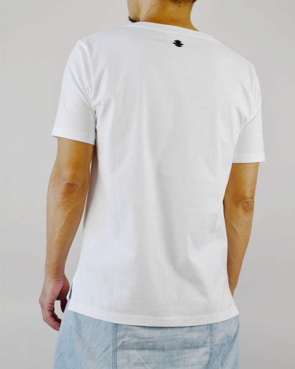 Yoshiyuki / T-shirt #84 "Sword Take-away" [white]