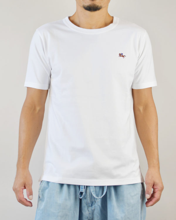 Yoshiyuki / T-shirt #84 "Samurai on the Horse" [white]